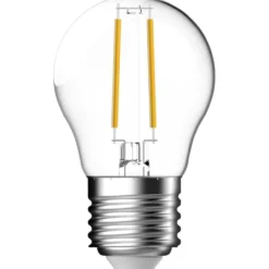 Energetic pære e27 filament g45 4w 470lm 4000k klar