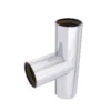 Faluvulk 32 mm x 90° t-rør med 3 muffer falu vulk