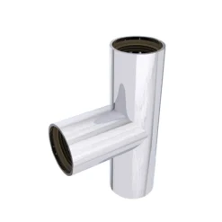 Faluvulk 32 mm x 90° t-rør med 3 muffer falu vulk