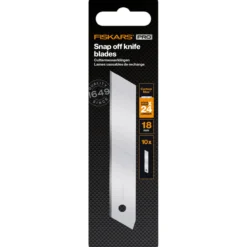 Fiskars carbonmax snap-off blader 18 mm, 10 stk