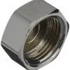 Fix-pro endemuffe 3/8" krom