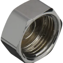 Fix-pro endemuffe 3/8" krom