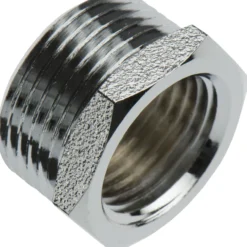 Fix-pro overgangsnippel 3/4" x 1/2" forkrommet