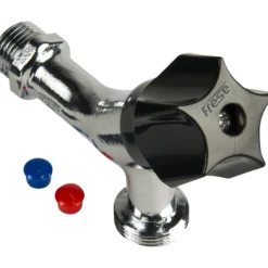 Fix-pro tappekran 3/4"x1/2" krom