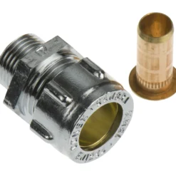Fix-pro tippunion 15mm x 3/8" til pex-rør forkrommet