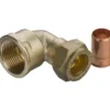 Fix-pro vinkel m/muffe 18mm x 3/4" til kobberrør