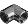 Fix-pro vinkel 90° 3/8" muffe/muffe krom