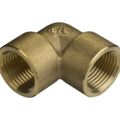 Fix-pro vinkel 90° 3/8" muffe/muffe messing
