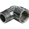 Fix-pro vinkel 90° 1/2" muffe/nippel krom