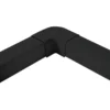 Flatbend 80x60mm, sort