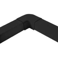 Flatbend 80x60mm, sort