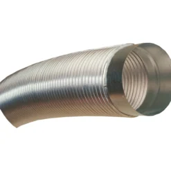Flexit alukanal m/muffer 1,5m ø160