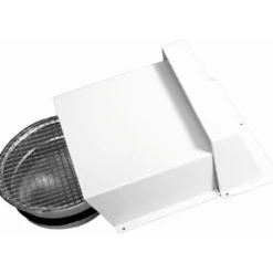 Flexit avkast/uteluftkappe 160mm hvit