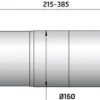Flexit friskluftsventil aero 160 hvit