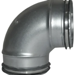Flexit kortbend 90° m/pakninger ø160