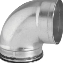 Flexit kortbend 90° muffe/nippel ø100mm
