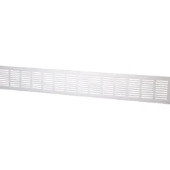 Flexit overstrømningsrist 600x80mm matt aluminium
