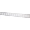 Flexit overstrømningsrist 600x60mm matt aluminium