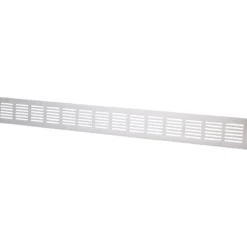Flexit overstrømningsrist 600x60mm matt aluminium