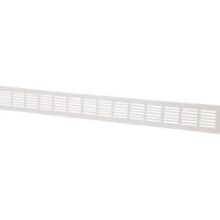 Flexit overstrømningsrist 600x60mm hvit