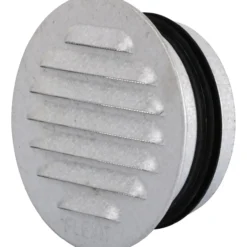 Flexit rund stålrist m/stuss ø100mm