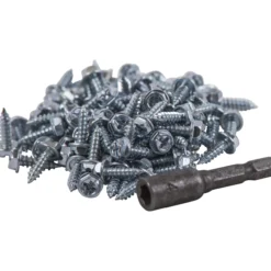 Flexit selvborrende skruer 100stk m/bits