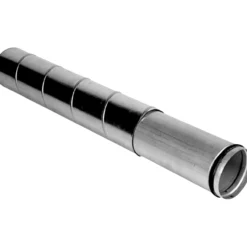 Flexit spirorør teleskop 30-55 cm ø100