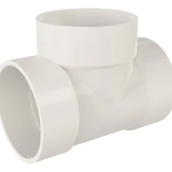 Flexit t-rør kort 90° ø51 mm