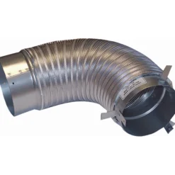 Flexit ventilfeste m/alukanal 60 cm ø125/125