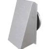 Flexit ventilkappe m/nippel stål 4"x6" ø100