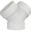 Flexit y-rør 45° kort ø51 mm