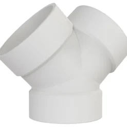 Flexit y-rør 45° kort ø51 mm