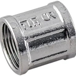Fonta muffe 3/8" forkrommet