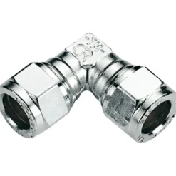 Fonta vinkel 12mm forkrommet pex