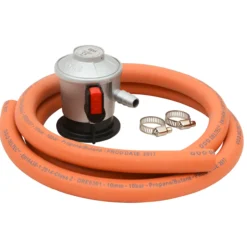 Gassregulatorsett 1,5m slange 10mm