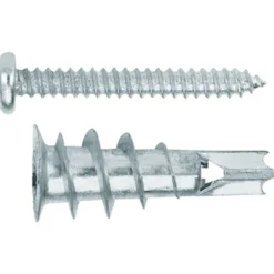 Gipsplugg me/zk m/skrue 13x32 mm 100 stk