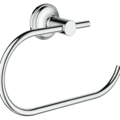 Grohe essentials authentic toalettrullholder krom