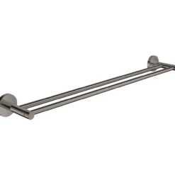 Grohe essentials dobbel håndklestang 600 hard grafitt