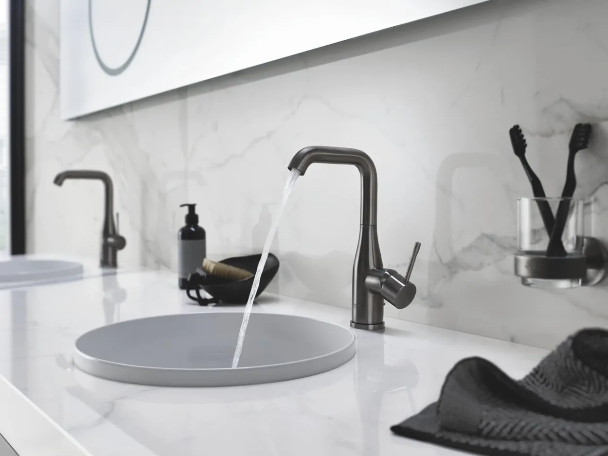 Grohe essentials holder børstet hard graphite