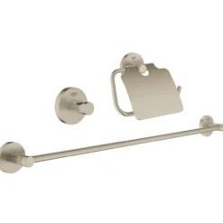 Grohe essentials tilbehørssett 3-in-1 matt nikkel