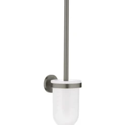 Grohe essentials toalettbørste til vegg børstet hard grafitt