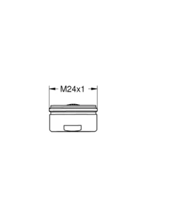 Grohe perlator 5.7l/min. m24 2pk.