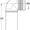 Grohe pp utløpsrør ø90 mm
