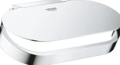 Grohe selection toalettrullholder med lokk krom