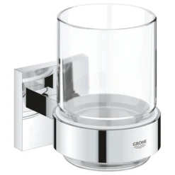 Grohe start cube glass med holder krom