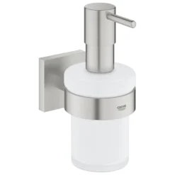 Grohe start cube såpedispenser med holder supersteel