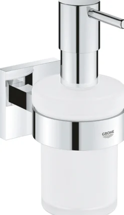 Grohe start cube såpedispenser med holder krom