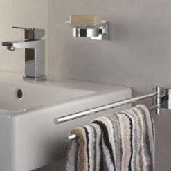 Grohe start cube svingbar håndkleholder krom