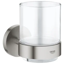 Grohe start glass med holder supersteel