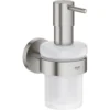 Grohe start såpedispenser med holder supersteel